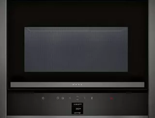 NEFF Einbau-Mikrowelle (Modell C17UR02G0) in Graphit-Optik, Sonderangebot im Küchen Kontor Penzlin.