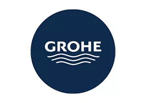 Logo Grohe – Hersteller für hochwertige Armaturen und Sanitärlösungen und Partner des Küchen Kontor Penzlin.