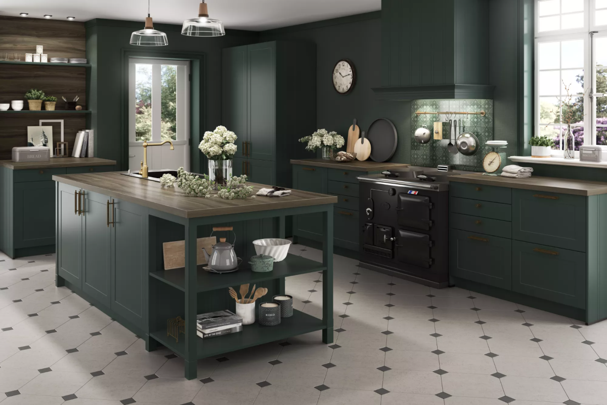 Landhausküche im Kontor Penzlin